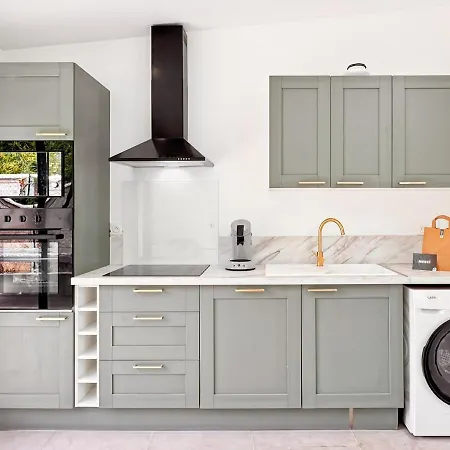 別荘 Cocon Des Moulins, Maison De Pecheurs Avec Jardin